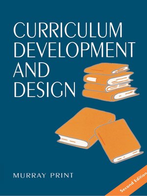 cover image of Curriculum Development and Design